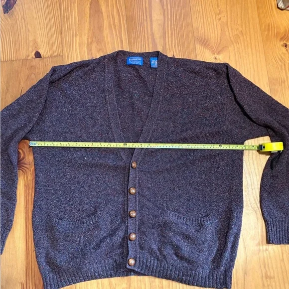 Pendleton Wool cardigan in Brown XL (looks like babaà ) - Picture 8 of 10